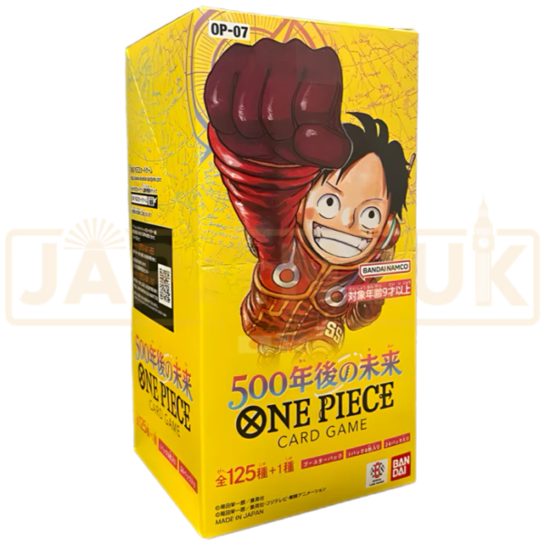 ONE PIECE 500 YEARS INTO THE FUTURE OP-07 JAPANESE BOOSTER BOX