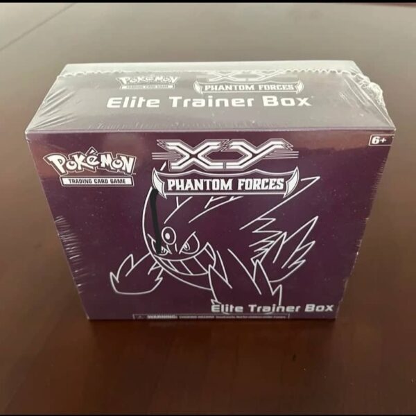 Pokémon TCG: XY Phantom Forces Elite Trainer Box – Mega Gengar Edition (Sealed)