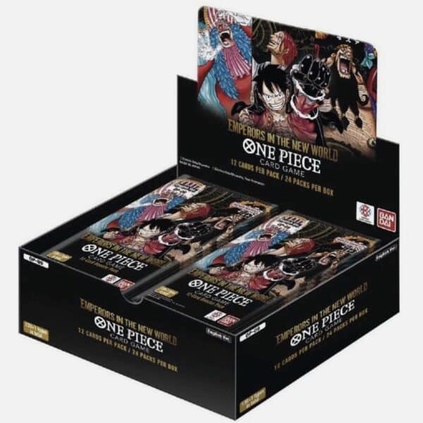ONE PIECE OP-09 EMPERORS IN THE NEW WORLD ENGLISH BOOSTER BOX New Sealed