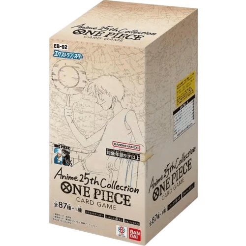 Anime 25th Collection Japanese Booster Box ( One Piece EB-02 ) Bandai TCG