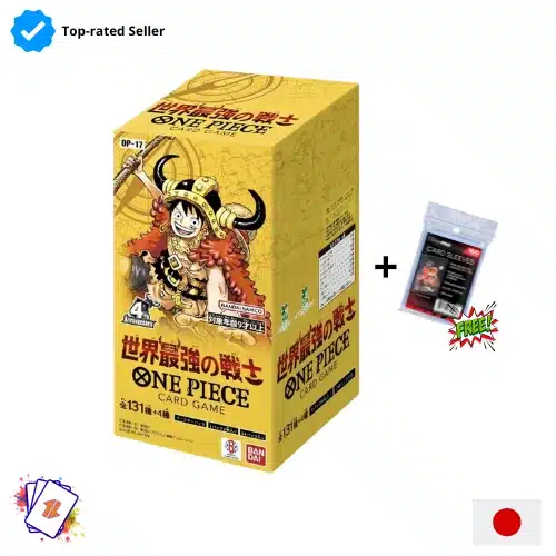 One Piece OP-17 Booster Box – World’s Strongest Warrior Japanese Sealed